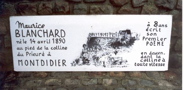 Fresque sur Maurice Blanchard