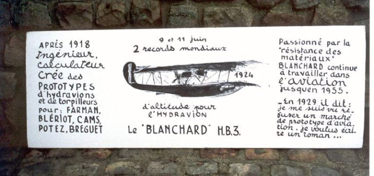 Fresque sur Maurice Blanchard